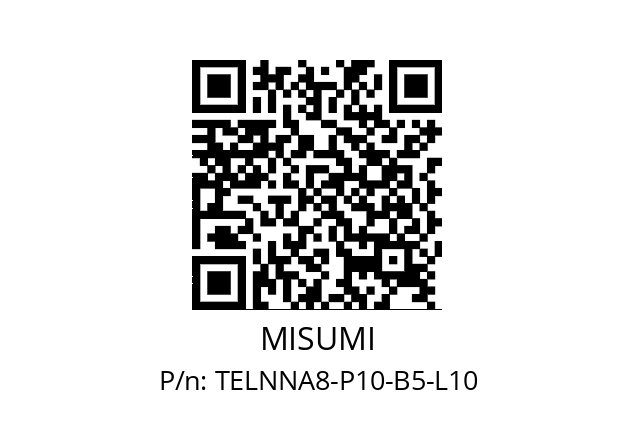   MISUMI TELNNA8-P10-B5-L10