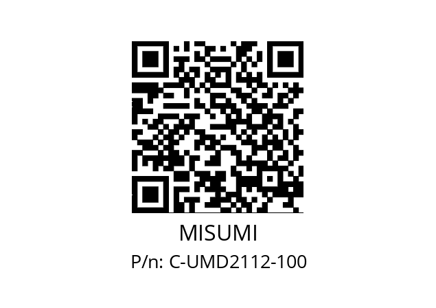   MISUMI C-UMD2112-100