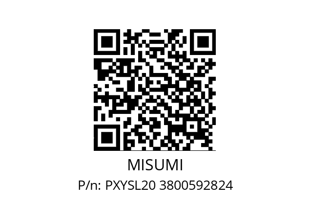   MISUMI PXYSL20 3800592824