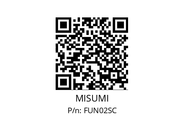   MISUMI FUN02SC