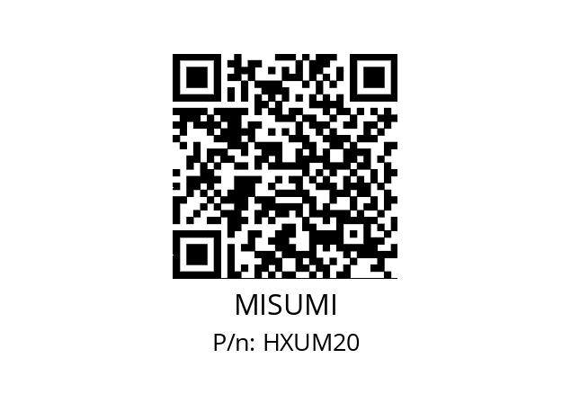   MISUMI HXUM20