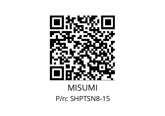   MISUMI SHPTSN8-15