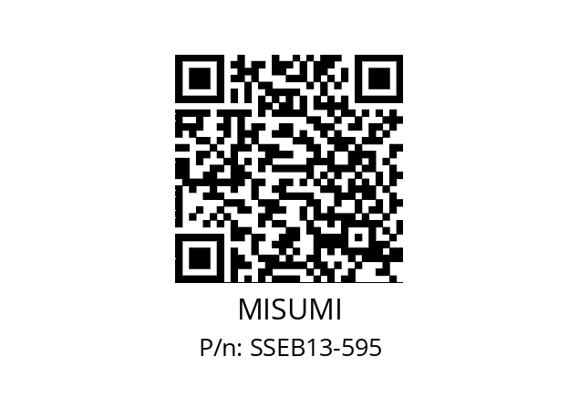   MISUMI SSEB13-595