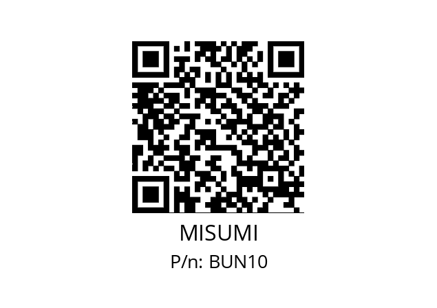   MISUMI BUN10