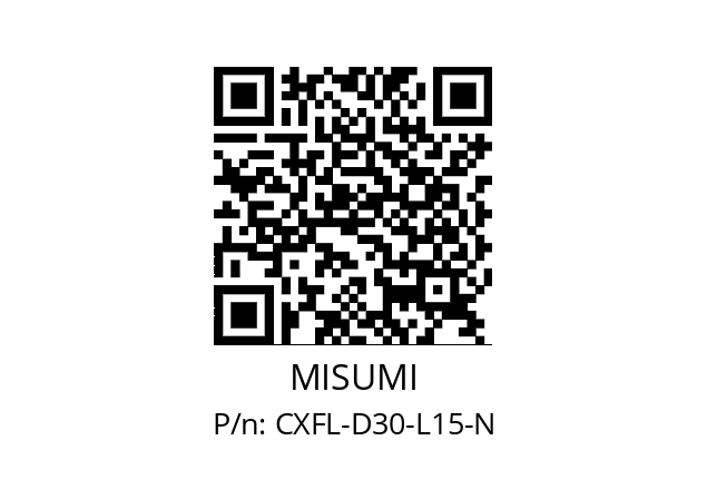   MISUMI CXFL-D30-L15-N