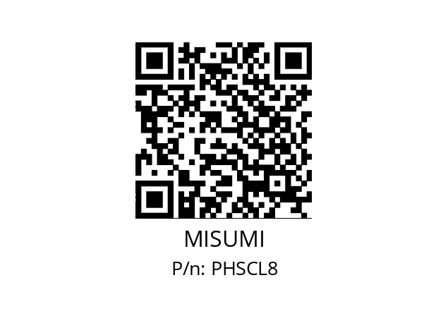   MISUMI PHSCL8