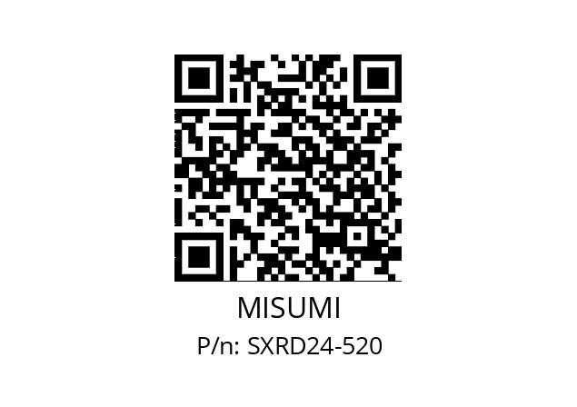   MISUMI SXRD24-520