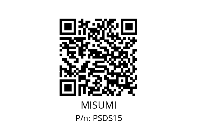   MISUMI PSDS15