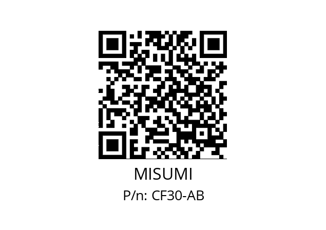   MISUMI CF30-AB