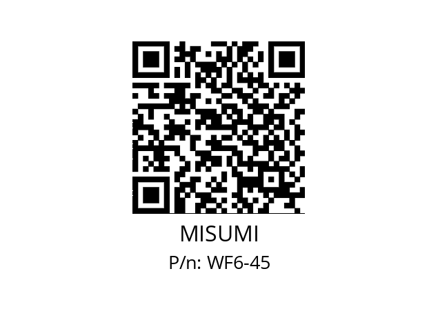   MISUMI WF6-45