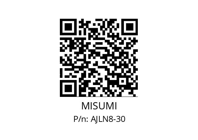   MISUMI AJLN8-30