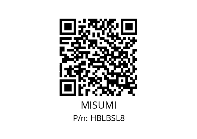   MISUMI HBLBSL8