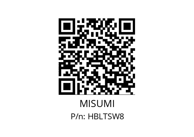   MISUMI HBLTSW8