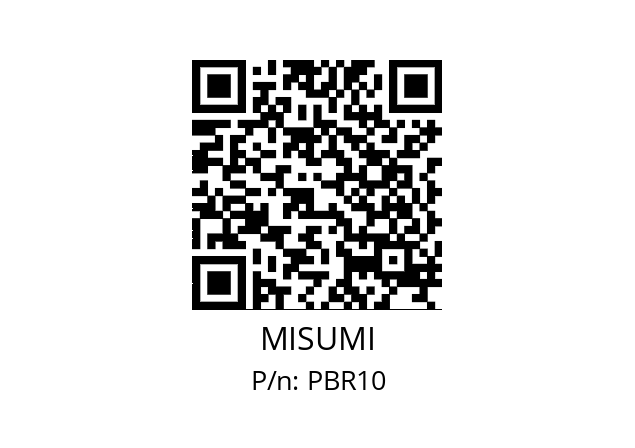   MISUMI PBR10