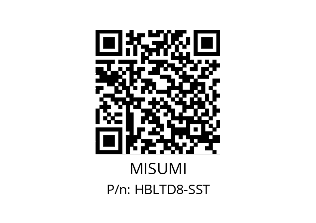   MISUMI HBLTD8-SST