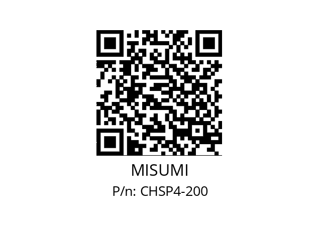   MISUMI CHSP4-200