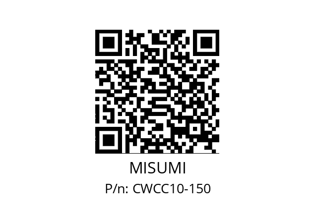   MISUMI CWCC10-150