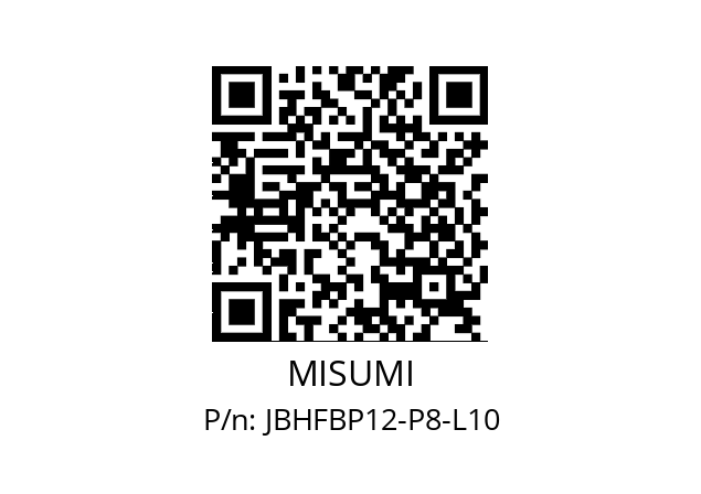   MISUMI JBHFBP12-P8-L10