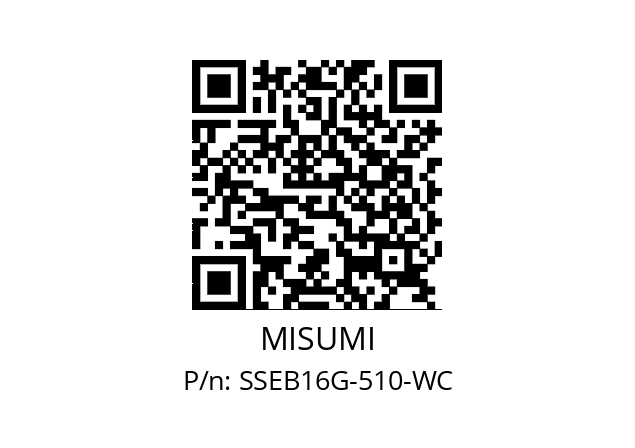   MISUMI SSEB16G-510-WC