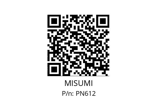   MISUMI PN612