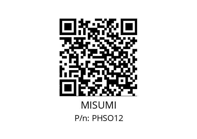   MISUMI PHSO12