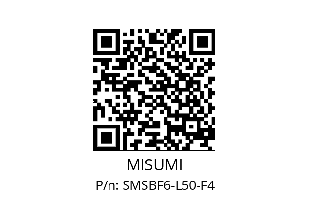   MISUMI SMSBF6-L50-F4