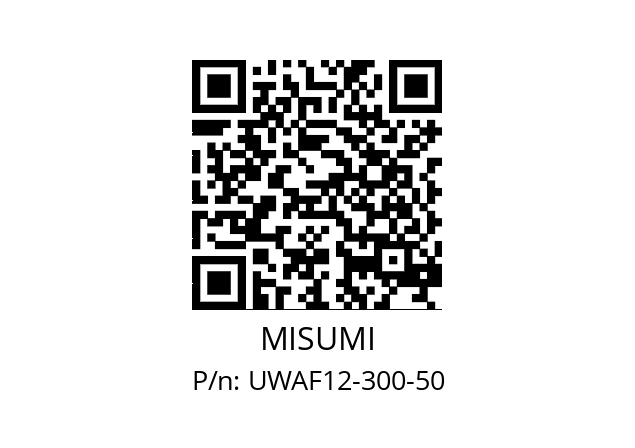   MISUMI UWAF12-300-50