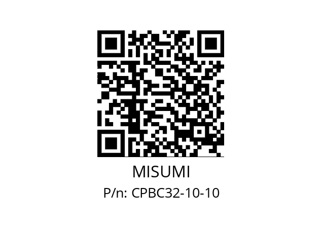   MISUMI CPBC32-10-10