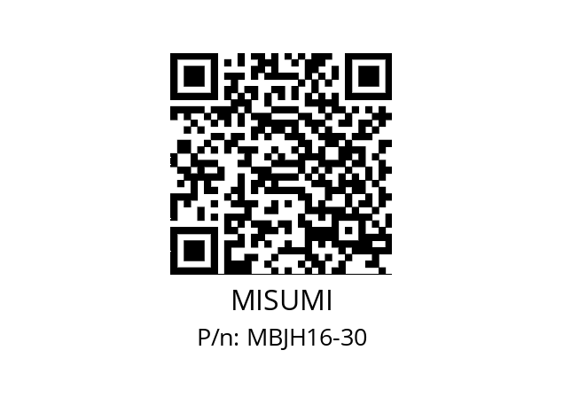   MISUMI MBJH16-30