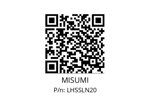   MISUMI LHSSLN20