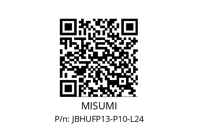   MISUMI JBHUFP13-P10-L24