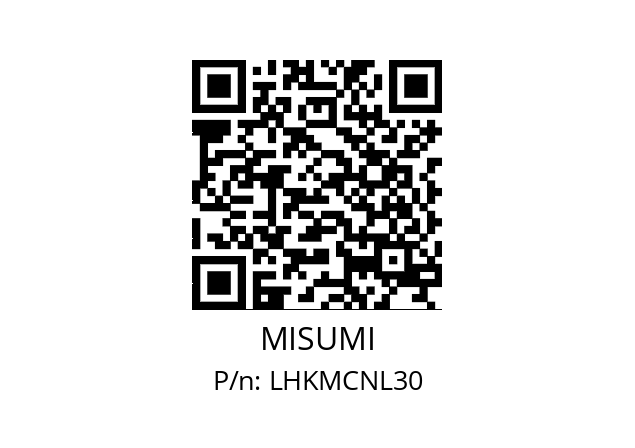   MISUMI LHKMCNL30