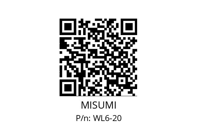   MISUMI WL6-20