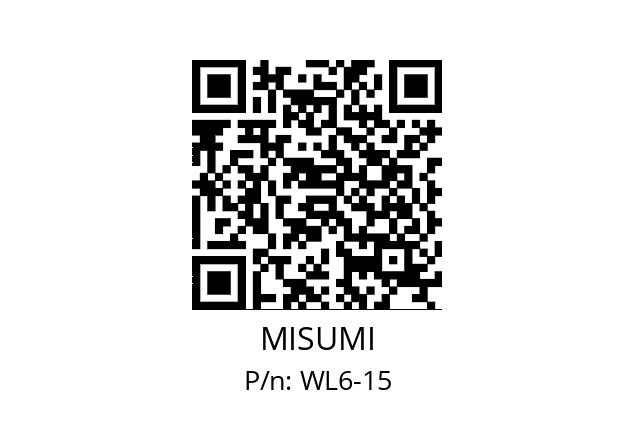   MISUMI WL6-15