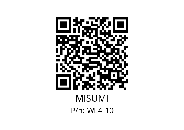   MISUMI WL4-10