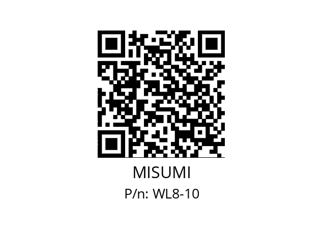   MISUMI WL8-10