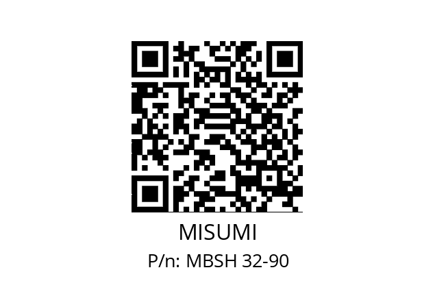   MISUMI MBSH 32-90