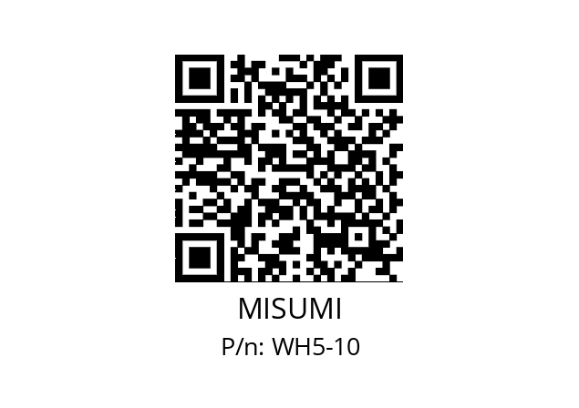   MISUMI WH5-10