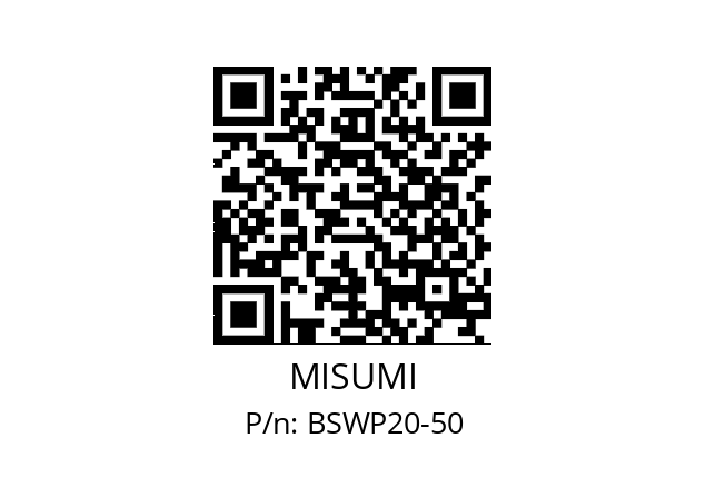   MISUMI BSWP20-50