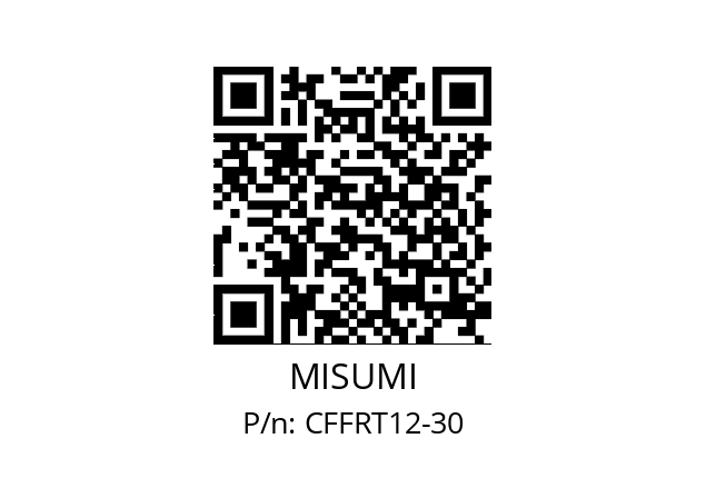   MISUMI CFFRT12-30