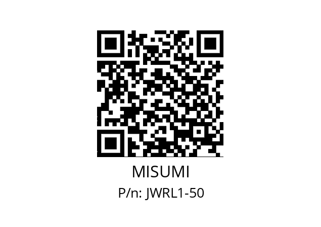   MISUMI JWRL1-50