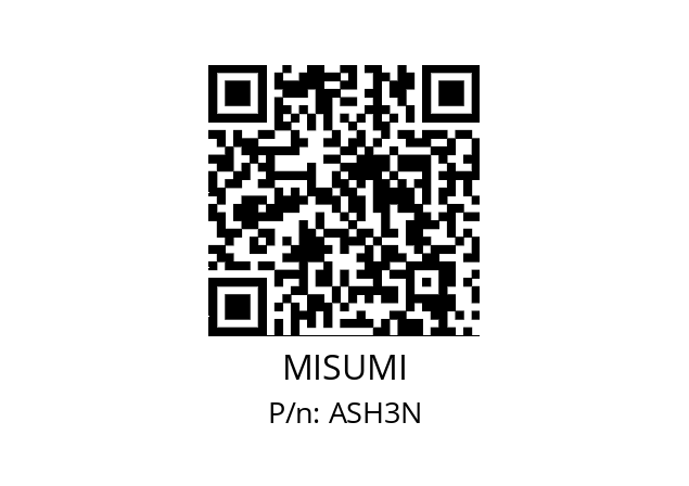   MISUMI ASH3N