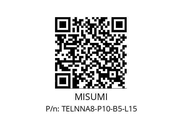   MISUMI TELNNA8-P10-B5-L15