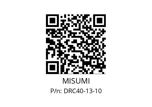   MISUMI DRC40-13-10