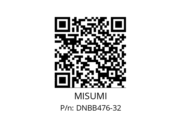   MISUMI DNBB476-32