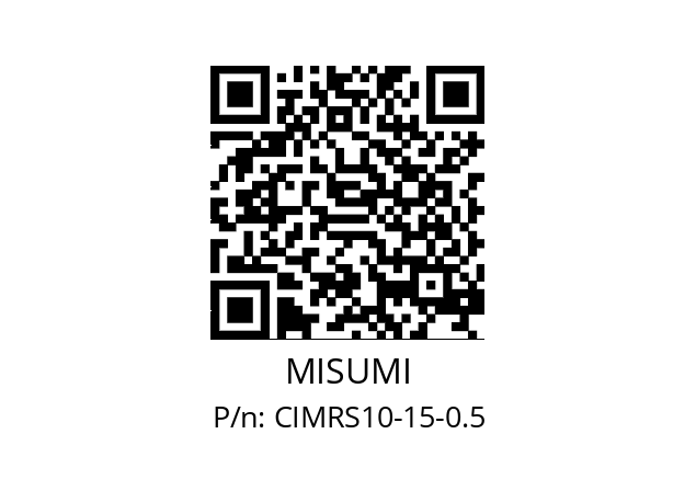   MISUMI CIMRS10-15-0.5