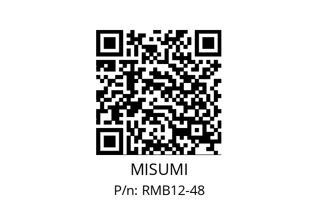   MISUMI RMB12-48