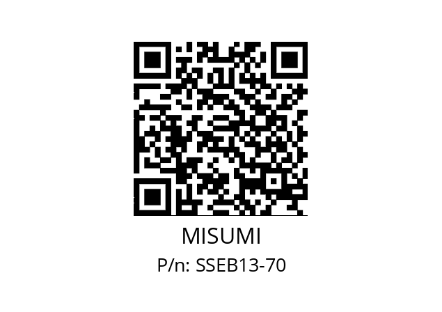   MISUMI SSEB13-70