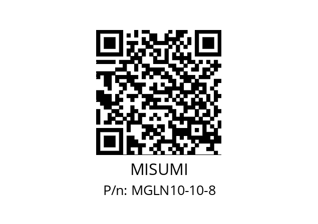   MISUMI MGLN10-10-8