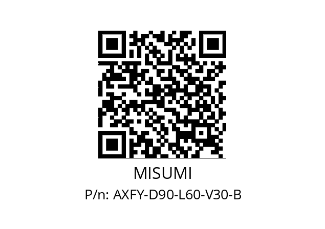   MISUMI AXFY-D90-L60-V30-B